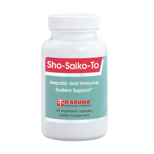 Karuna Sho-Saiko-To 60 caps bottle for liver support and immune health