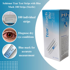 KASHSURG Schirmer Tear Test Strips feature sterile packaging with CE certification.
