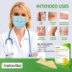 Kastormed Manuka honey dressing provides gentle, breathable coverage