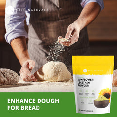 Kate Naturals lecithin powder for gummies and chewy treats.