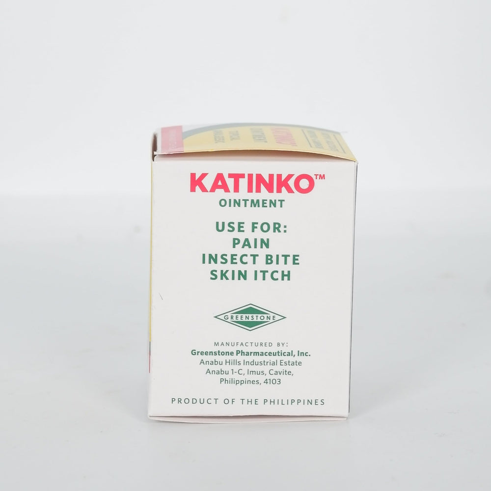 Katinko ointment on skin during use offers a soothing feel.