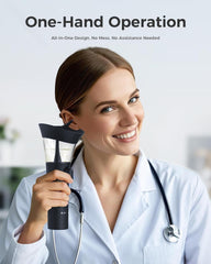 KAUGIC cleaner close-up shows targeted cleaning action with pressurized water.