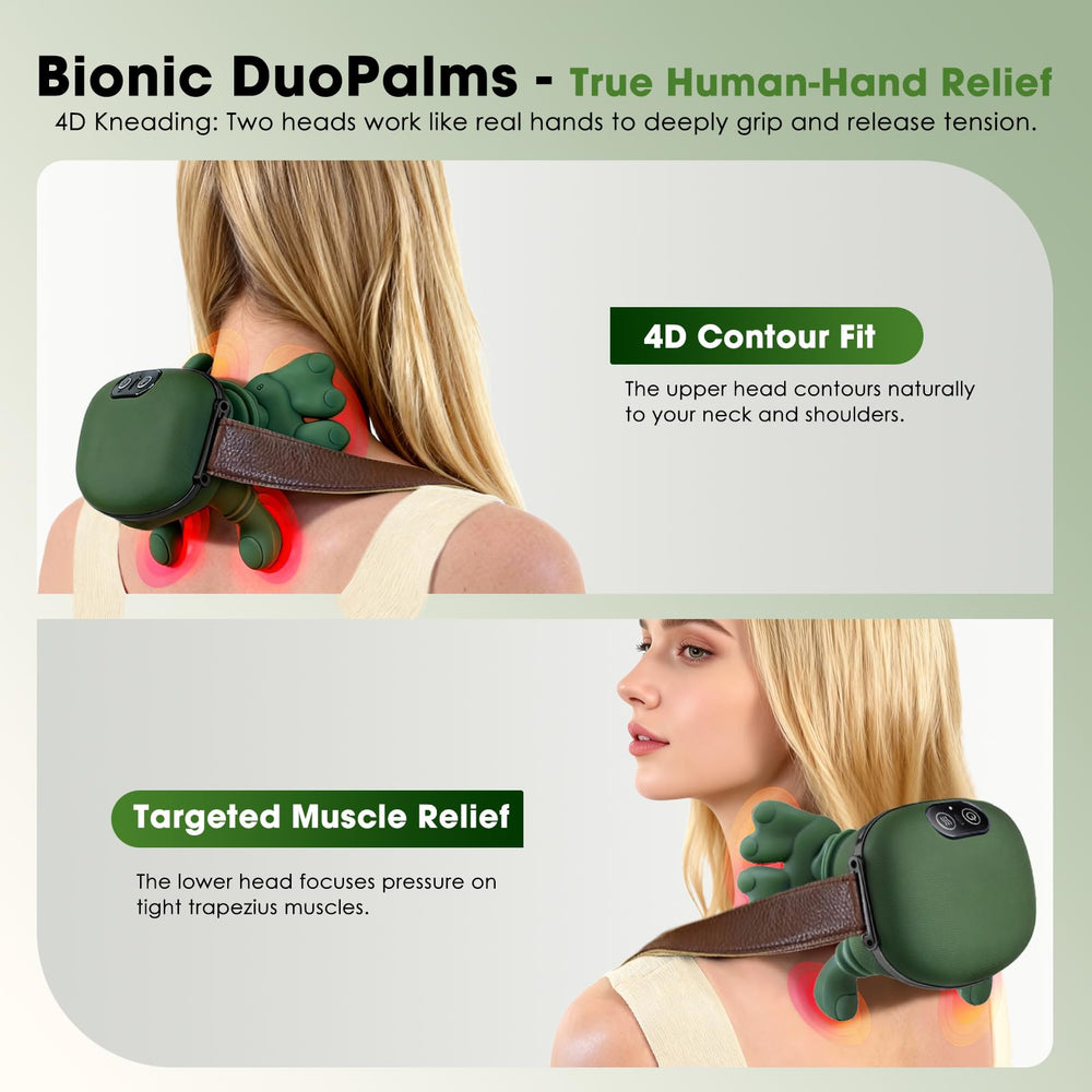 KAVACH ergonomic neck design fits the natural cervical curve.