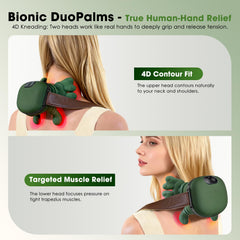 KAVACH ergonomic neck design fits the natural cervical curve.