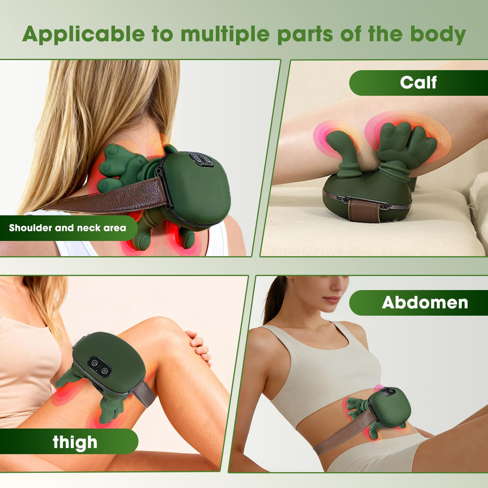 KAVACH travel-friendly massager fits in a bag.