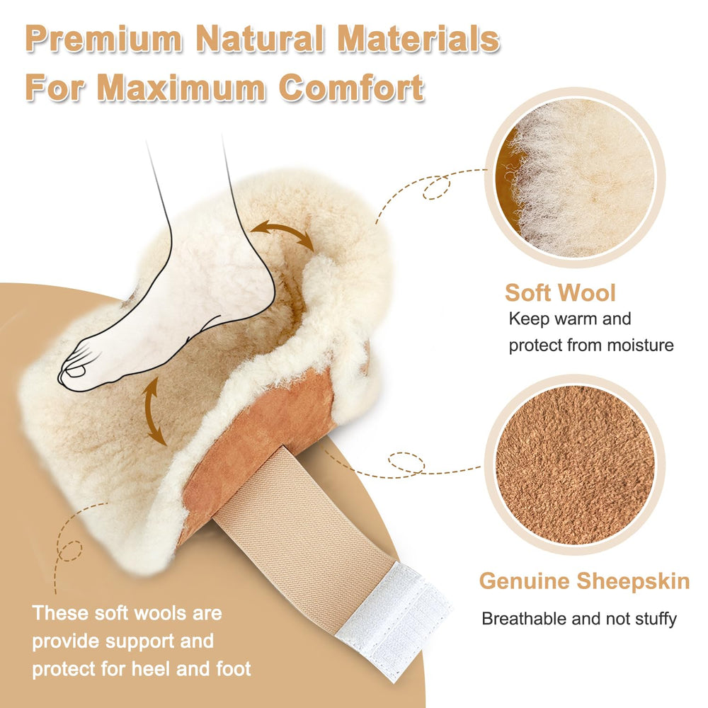 KAVIL durable wool sheepskin maintains softness after use