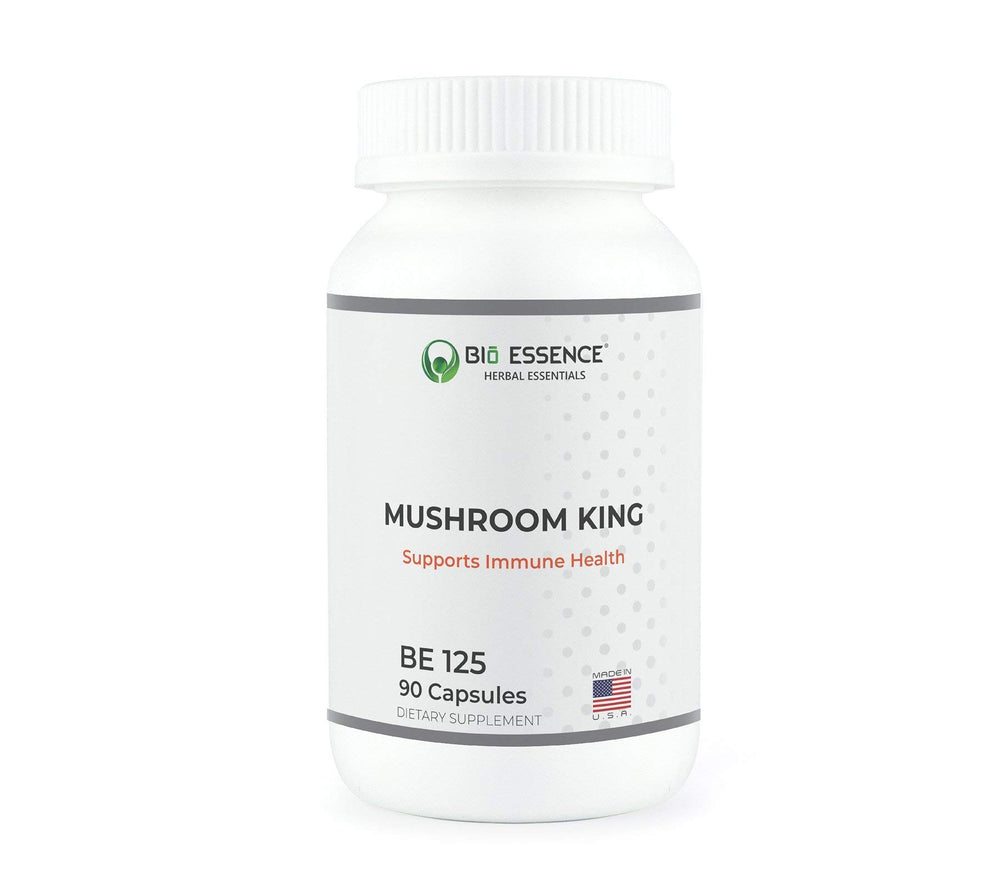 Kaxilu Bio Essence Mushroom King bottle for daily focus and balanced energy.