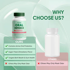 KBSBUBB Oracare 30-day supply in strawberry chew.