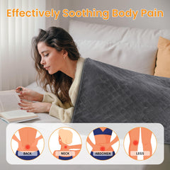 Kdti heating pad for neck and shoulders provides soothing heat to ease tension.