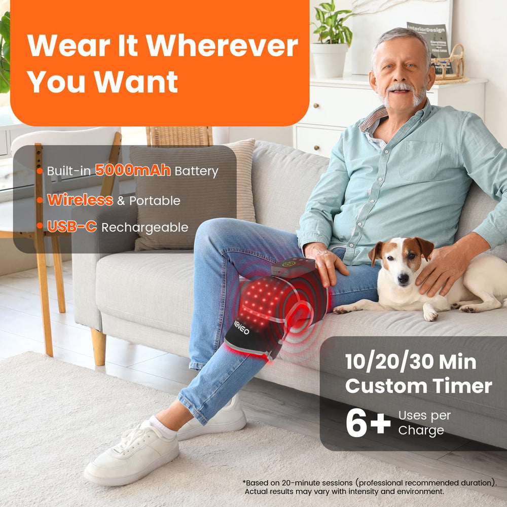 KENEO knee brace adjustable extension strap for a secure, personalized fit.