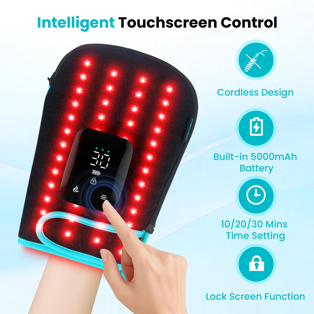 Keneo packaging shows an eco-friendly box with blue gloves design.