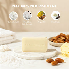 Kenkoderm fragrance-free color-free soap pack shown for irritation-free shower routine