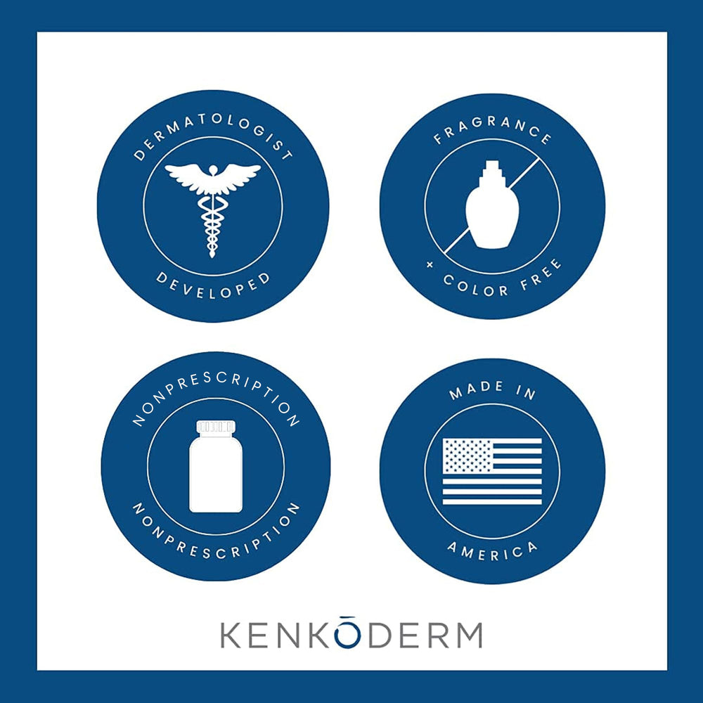 Kenkoderm Psoriasis Cream emphasizing vegan and cruelty-free skincare