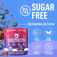 Keppi electrolytes poured into a glass for a refreshing drink.