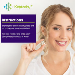 Keptrohy delayed release capsules designed to reach the gut more effectively.