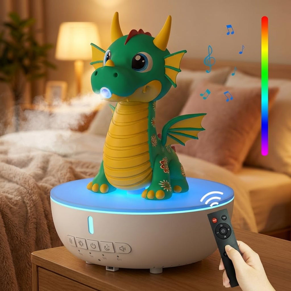 KERHAND Dragon Diffuser Mist highlights its artful design for a calming bedroom