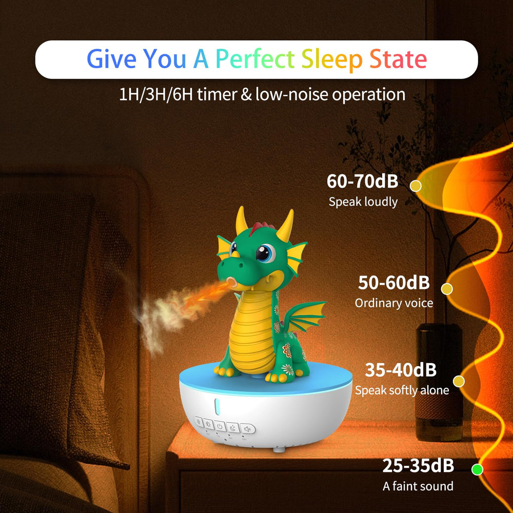 KERHAND Remote-Control Diffuser lets you adjust settings from bed