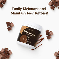 Keto Activate pour into glass showing smooth texture and flavor