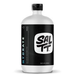 Keto Chow SALTT Hydrate bottle: balanced electrolytes for daily refreshment on the go.
