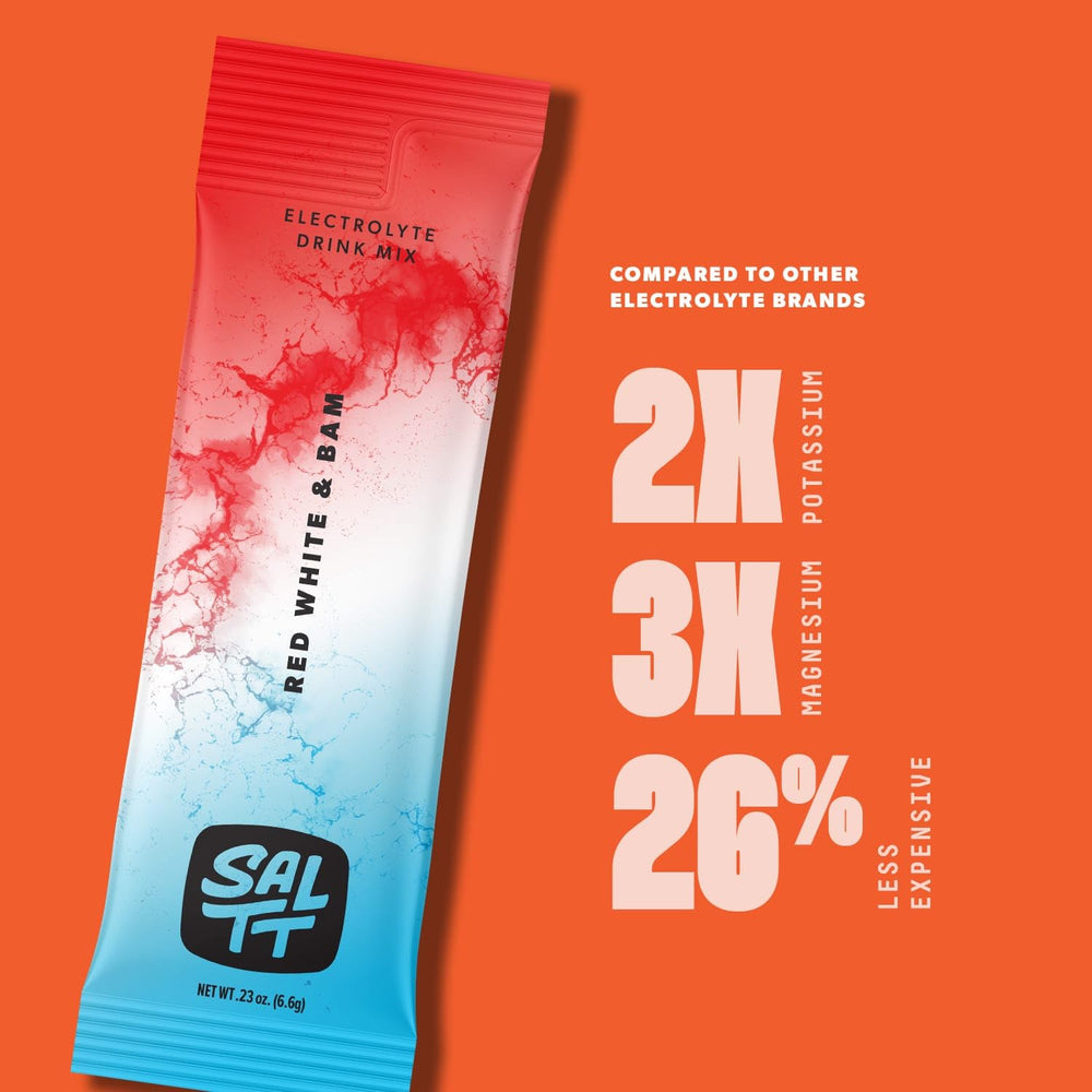Keto Chow SALTT rocket pop flavor energizes workouts with zero sugar.