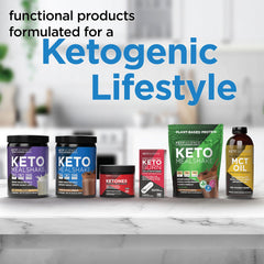 Daily-use setup with glass and shaker for consistent ketone intake