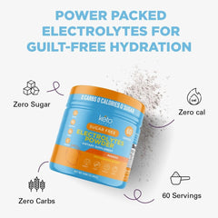 Keto Vitals electrolytes ingredients list highlights essential minerals.