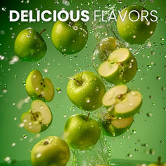 Keto Vitals Immunity Electrolytes green apple packet closeup enhances flavor
