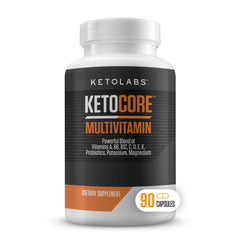 Ketolabs Ketocore bottle for daily keto support and wellness.