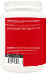 MCT oil blend bottle close-up highlights premium, quick-energy keto ingredients.