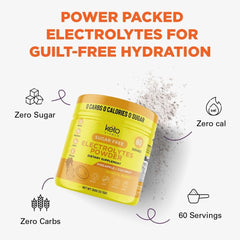 Keto Vitals Electrolytes pineapple coconut glass offers flavorful hydration