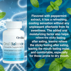 KFASJON Orvitta tablets mint-flavor for sugar-free oral care