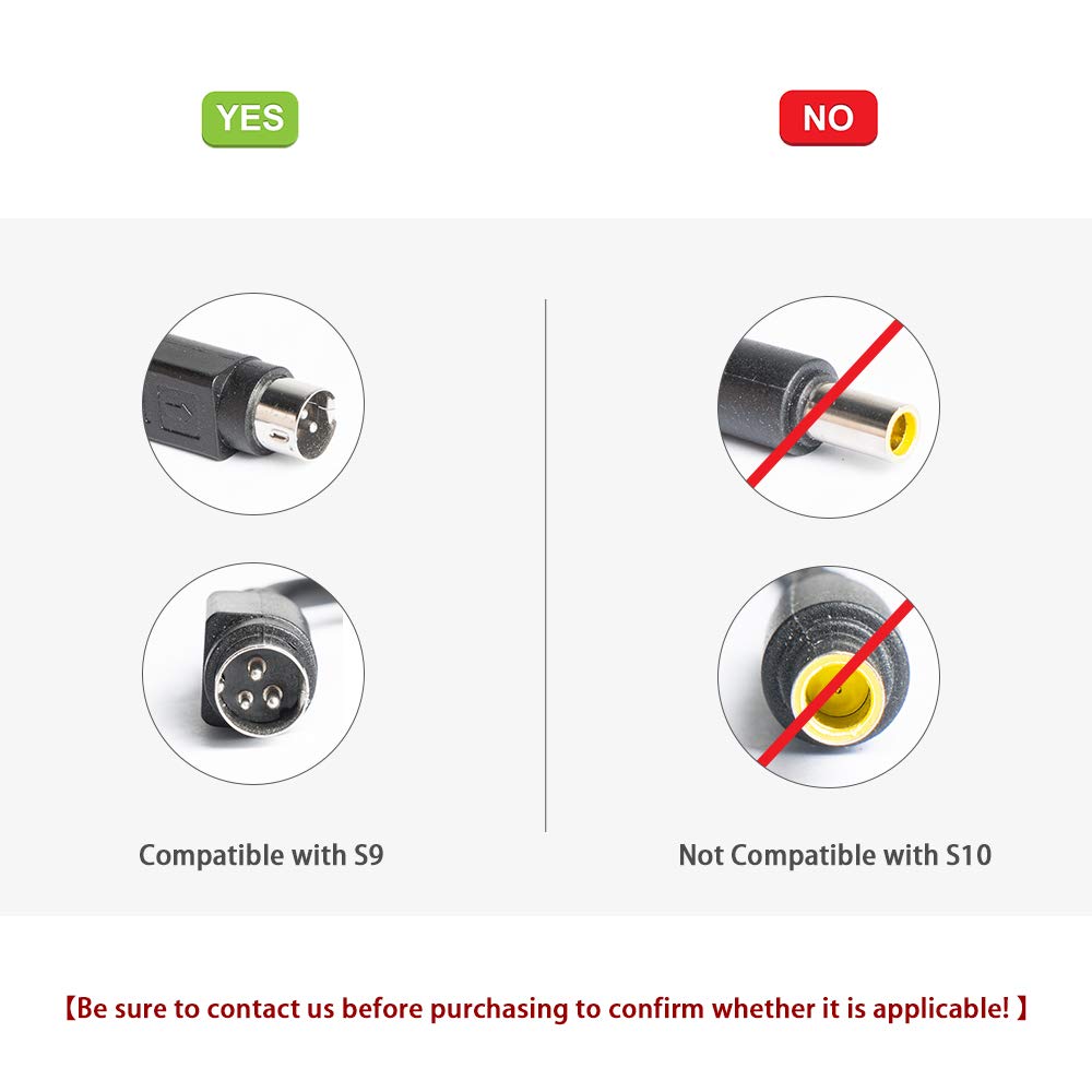 KFD 24V 90W AC adapter connector close-up for secure plug-in