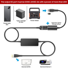 KFD AirMini DC adapter keeping travel CPAP devices ready.