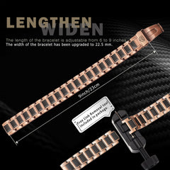 KGP gift-ready copper bracelet in luxurious packaging