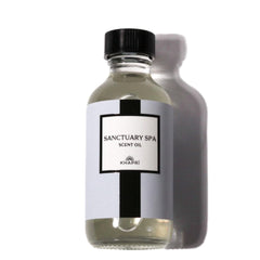 KHAPRI Sanctuary Spa Scent white tea bottle for diffusers delivers a calming aroma