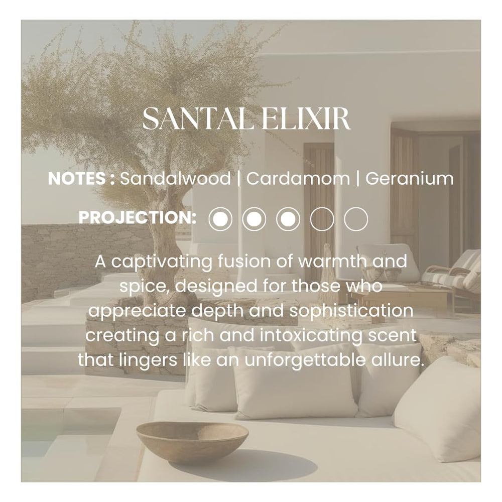 KHAPRI Santal Elixir nebulizing diffuser delivering pure scent for larger living spaces.