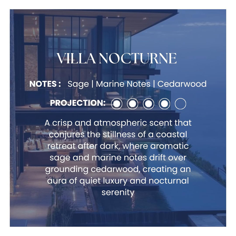 KHAPRI Villa Nocturne sage note for a fresh coastal ambience in your home.