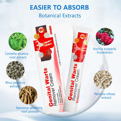 KIbabyDI gel applied to wart area demo for precise at-home treatment