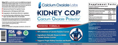 KIDNEY C.O.P. Calcium Oxalate Protector dispense action shows dosage-ready capsules for daily use.