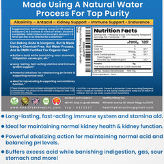 Kidney Restore bulk jar with spoon for precise daily dosing