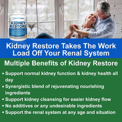 Kidney Restore capsules close-up for convenient daily dosage