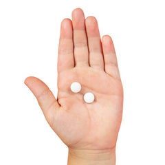 KidStar BioFe chewables close-up label reveals 5 mg iron per tablet.