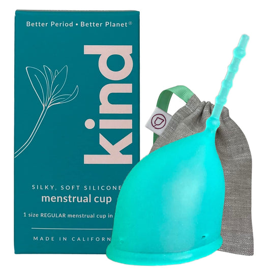 Kind Cup ergonomic shape provides comfortable wear and secure fit