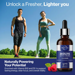Kinetive Core Zeolite Drops suitable for adults and kids for family wellness
