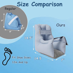 King Mills heel protectors with Velcro fastenings for easy on-and-off use