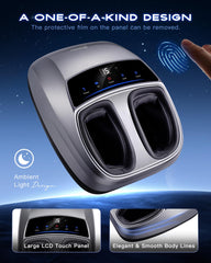 Kingjoy foot massager removable cover for easy hygiene and cleaning.