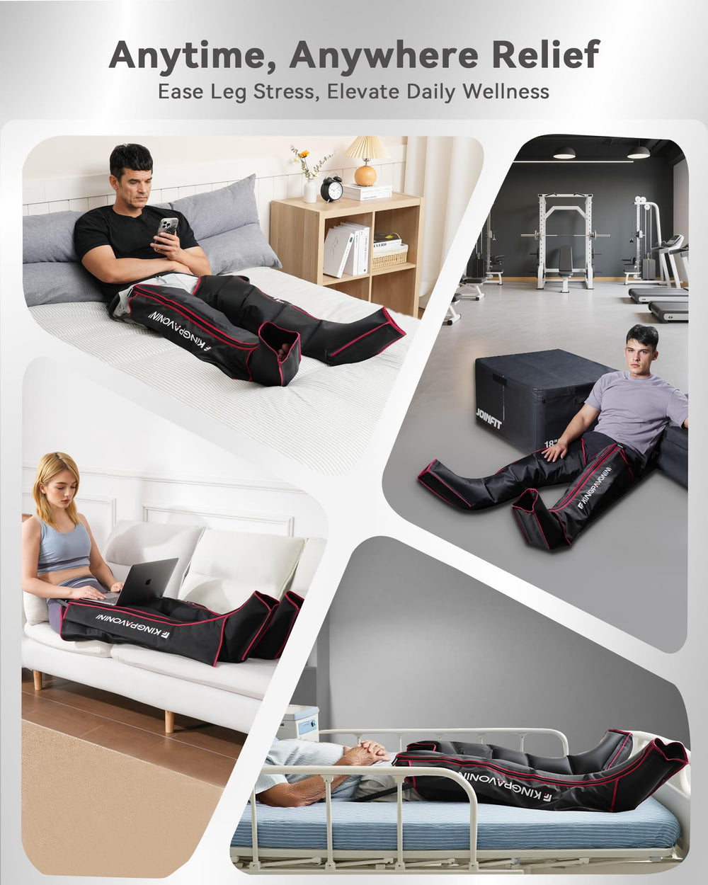 KingPavonini leg massager post-workout recovery aid