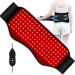 KingPavonini red light therapy belt close-up of LEDs showing dense coverage for at-home comfort