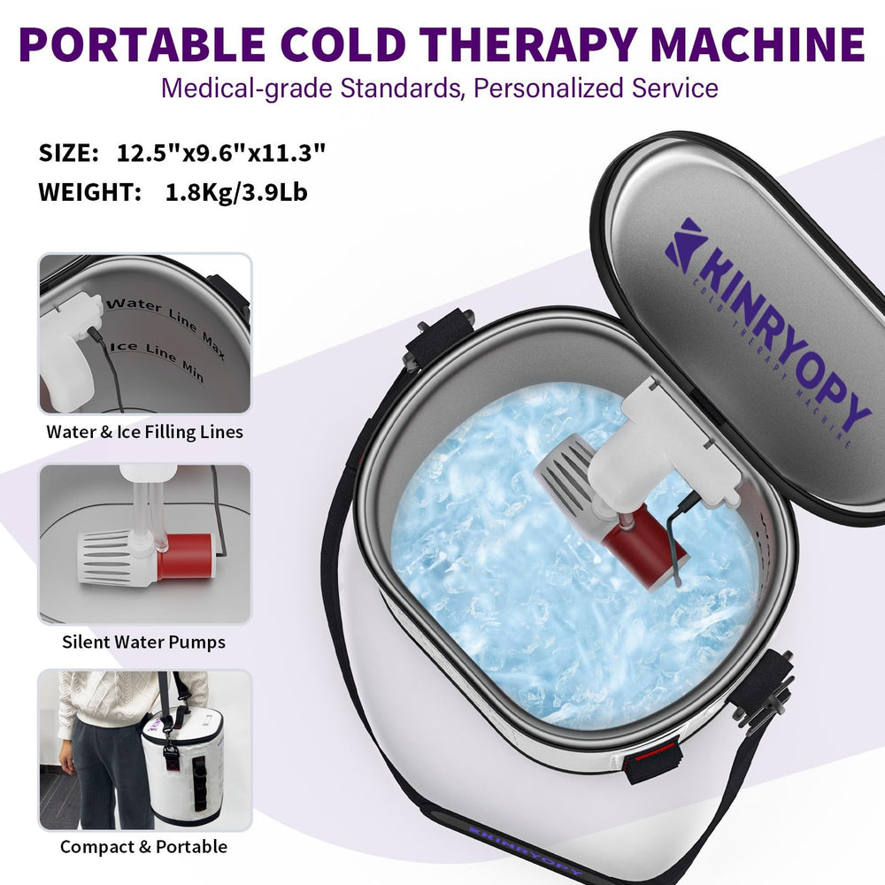 KINRYOPY hip-to-knee recovery setup targets multiple areas