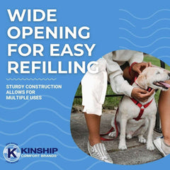 Kinship Comfort Brands leak-resistant bag keeps contents secure during use